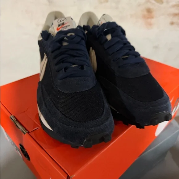Nike Dark Blue and White Sacai